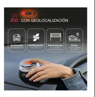 Luz de emergencia V16 Geolocalizada EBOX