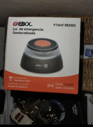 Luz de emergencia V16 Geolocalizada EBOX
