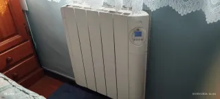 Radiador de aceite blanco