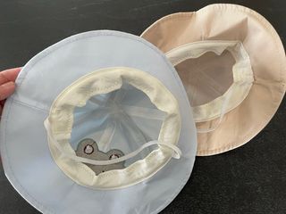 Lote Gorros verano gemelos rana