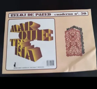 20 Cuadernos Marquetería Antiguos, regalo sierra