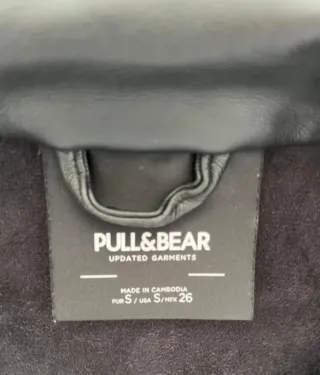Cazadora Pull&Bear Negra
