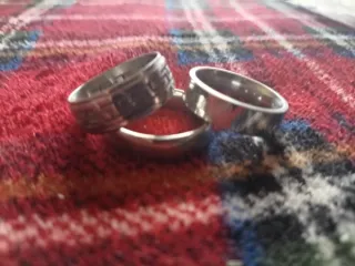 Surtido 9 Anillos Acero Estilos Varios