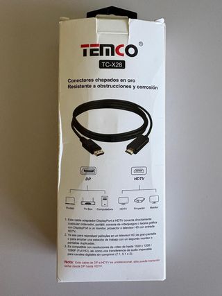 Cable Adaptador DisplayPort (DP) a HDTV