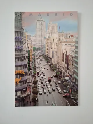 Lote 5 Postales Madrid