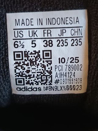 Adidas Originals Superstar II IH4124 Nero 38