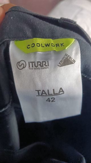 Pantalones de trabajo Leroy Merlin negro