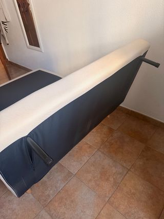 Sofá Cama 2 Plazas Tela Beige Sklum