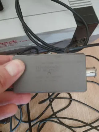 Consola Nintendo NES y Sega máster system II