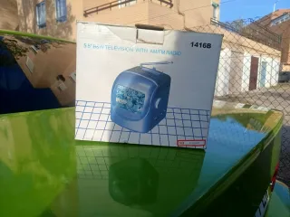 Televisor Vintage Plata Nuevo Sin Estrenar