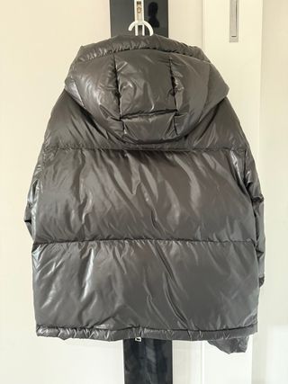 Chaqueta plumífero Massimo Dutti negra