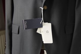 Chaqueta Dustin Lana Merino Azul Oscuro