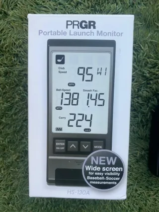 PRGR Radar de Velocidad de palo  y distancia