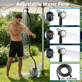 Doccia Campeggio Portatile 8000mAh