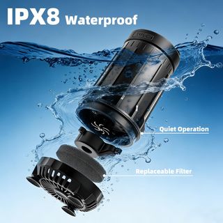 Doccia Campeggio Portatile 8000mAh