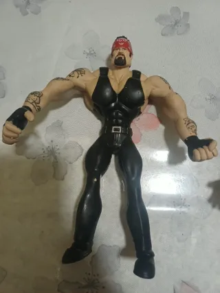 Lotto 2 Personaggi Wrestling Jakks cm.20 Flexi
