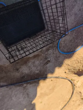 Oferta Jaula resistente para mascotas negra