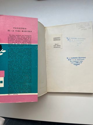 Libro “Psicología de la vida moderna”