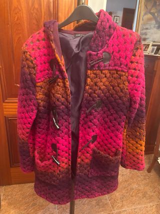 Chaqueta Lana Multicolor