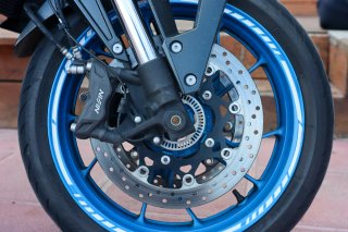 Suzuki GSX 8S 2023 Azul/Negro + accesorios