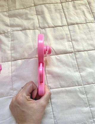 Ventilatore portatile rosa