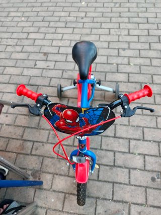 Bicicleta infantil Spiderman