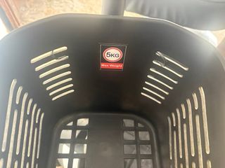 Scooter eléctrica desmontable  con cestillo