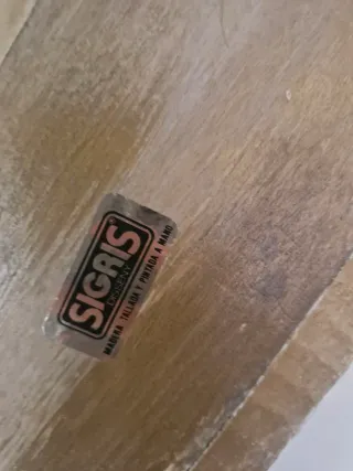 Coche Madera Antiguo Pintado a Mano.  SIGRIS