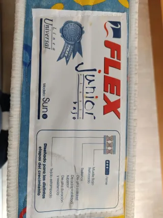 Cama nidocon colchón Flex Junior