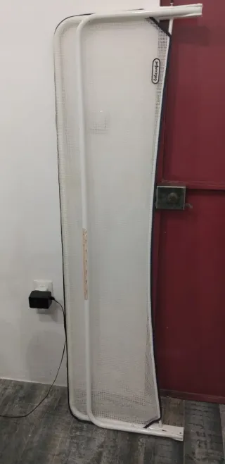 Barrera de seguridad para niños 150x45 cm