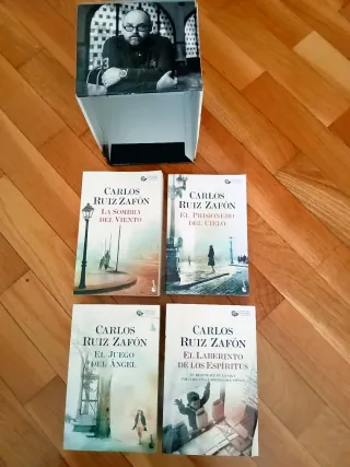 Colección 4 Libros Carlos Ruiz Zafón