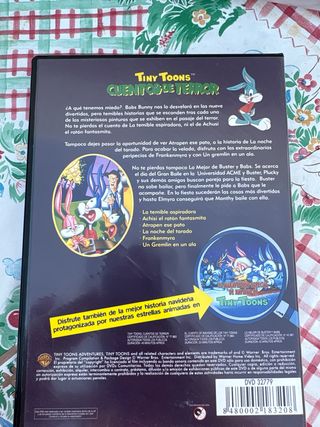 DVD Tiny Toons Cuentos de Terror Español