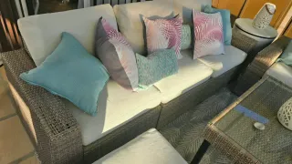 Conjunto Sofá Exterior IKEA Solleron