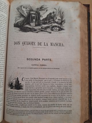 DON QUIJOTE DE LA MANCHA, EDICIÓN FINALES S. XIX