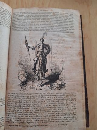 DON QUIJOTE DE LA MANCHA, EDICIÓN FINALES S. XIX
