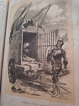 DON QUIJOTE DE LA MANCHA, EDICIÓN FINALES S. XIX