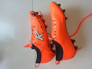 Botas de fútbol Kelme Pulse MG Naranja Talla 39