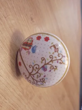 Tiradores de porcelana,             5 uds.