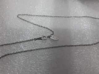 Collar OUXI 18k rgp
