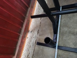 Rack Soporte para Discos Olímpicos Pesas