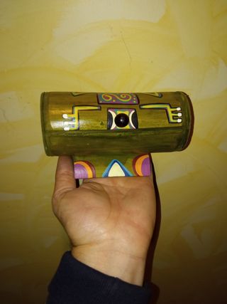 Cajita de caña artesanal