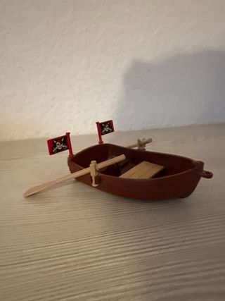 Barco Pirata Playmobil con figuras