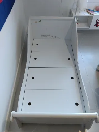 Cama infantil diseño trineo y se regala colchon