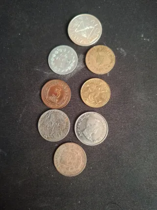 Lote de monedas de colección