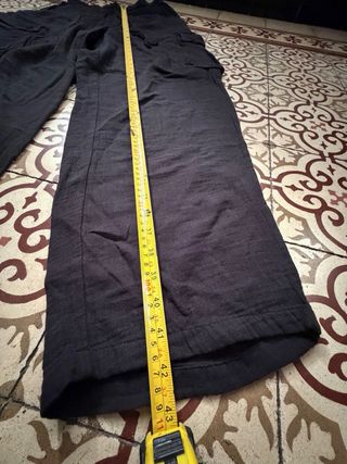 Pantalones cargo negros