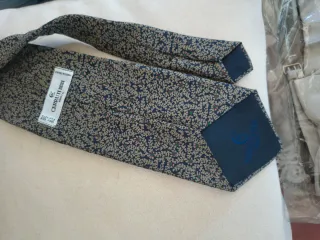 Cravatta Vintage Cerruti 1881 Paisley Blu