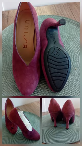Zapatos Unisa Talla 37 Morados