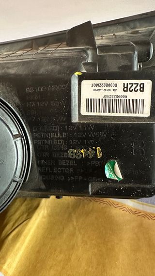 Pareja de faros originales Kia Cee'd (2012-2018)