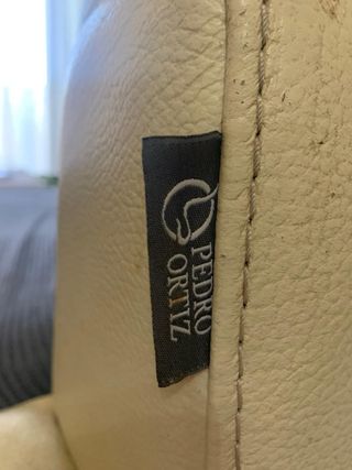 Conjunto Sofás Piel Pedro Ortiz Beige