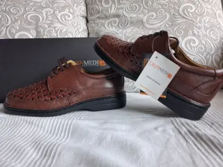 Zapatos Calzamedi Hombre Mocasines Marrón Talla 42